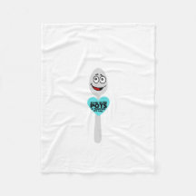 スタンドアップポットフリースブランケット