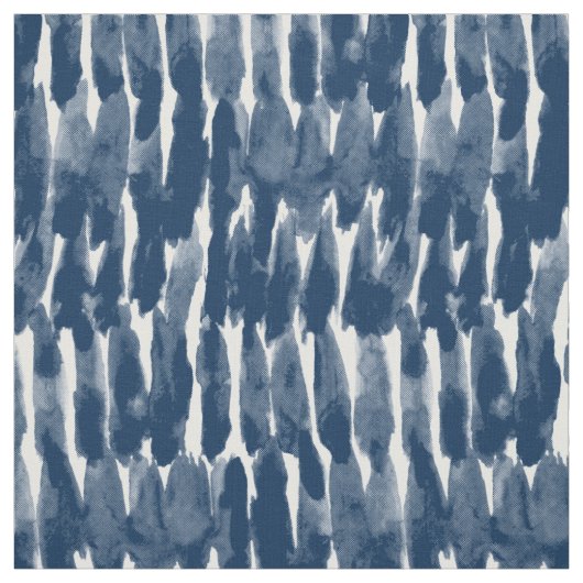 スタンドアップ抽象芸術ネイビー座標 ファブリック (見本)