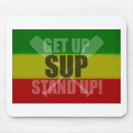 スタンドアップSUPマウスパッド マウスパッド (正面)