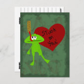 スタンドオンユアバレンタインレシピはがき ポストカード (正面/裏面)