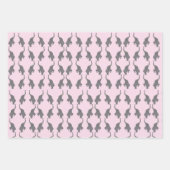 スタンドサーカス数々のゾウ色 ラッピングペーパーシート (正面3)