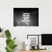 スタンドバックストップのポスターを見て ポスター (ホームオフィス)