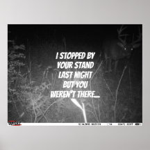 スタンドバックストップのポスターを見て