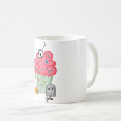 スタンドバックパパG用のグおもしろいリル肉である コーヒーマグカップ (正面右)