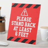 スタンドバック6足 台座サイン (インサイチュ)