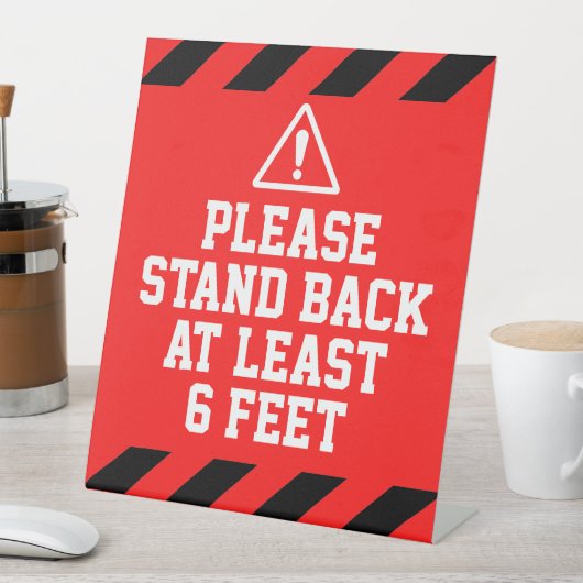 スタンドバック6足 台座サイン (インサイチュ)