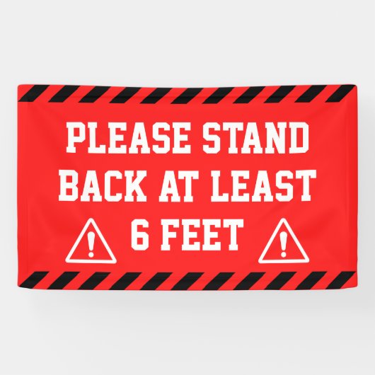 スタンドバック6足 横断幕 (横)