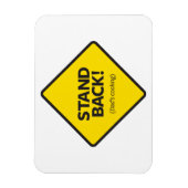 スタンドバック(パパの料理) マグネット (縦)