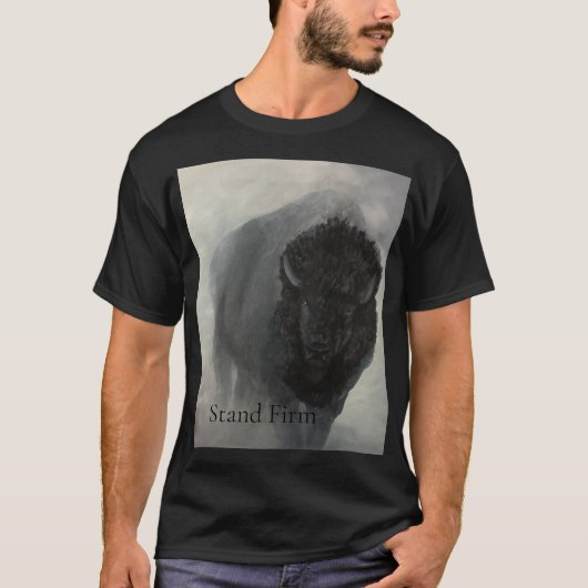 スタンドファームバイソンTシャツ Tシャツ (正面)