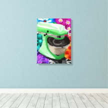 スタンドミキサファンキー抽象芸術アートグリーンピンク