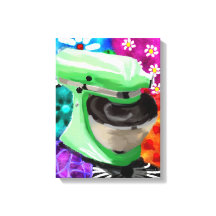 スタンドミキサファンキー抽象芸術アートグリーンピンク