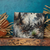 スタンド付きアートプレート フォトプラーク (側面)