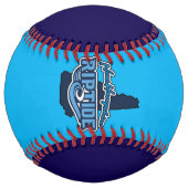 スタンド付き記念ソフトボール ソフトボール (裏面)