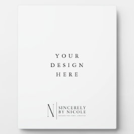 スタンド付き8x10インチ看板 フォトプラーク