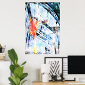 「スタンド」ポスター ポスター (ホームオフィス)