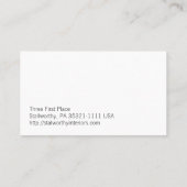 スタンバイの記号 名刺 (裏面)