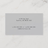 スタンバイ（オン/オフボタン） 名刺 (裏面)