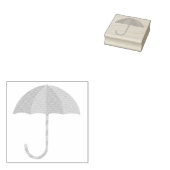 スタンピング用の2シェード傘スタンプ ラバースタンプ (押印)