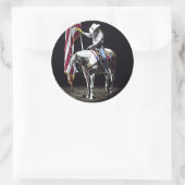 スタンピード祈りの言葉 ラウンドシール (バッグ)