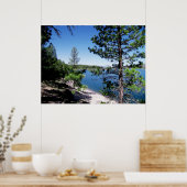 スタンピード貯水池 – タホー国有林 ポスター (キッチン)