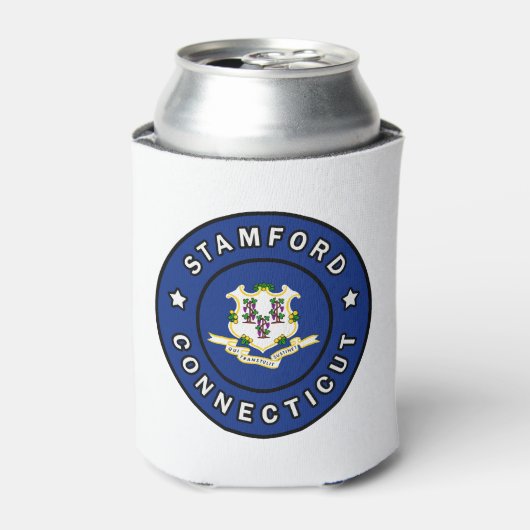 スタンフォードコネチカット 缶クーラー (缶正面)