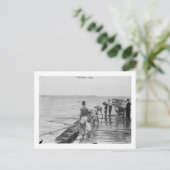 スタンフォードローイングクルーチーム写真 ポストカード (スタンド正面)