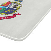 スタンフォード国旗（コネチカット） カッティングボード (角)