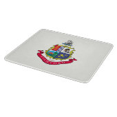 スタンフォード国旗（コネチカット） カッティングボード (角)