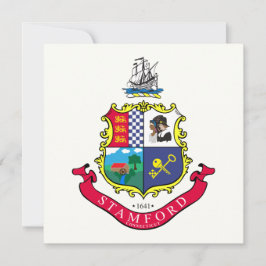 スタンフォード国旗（コネチカット） カード