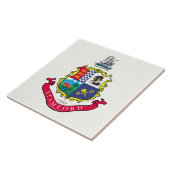 スタンフォード国旗(コネチカット) タイル (側面)