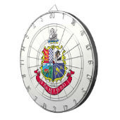 スタンフォード国旗（コネチカット） ダーツボード (正面右)