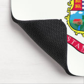 スタンフォード国旗（コネチカット） マウスパッド (コーナー)