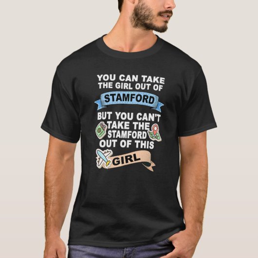 スタンフォード市の少女 Tシャツ (正面)