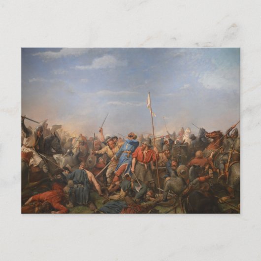 スタンフォード橋の戦闘 ポストカード (正面)