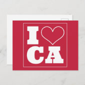 スタンフォード(CA)テールゲート招待状 ポストカード (正面/裏面)