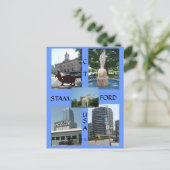 スタンフォードCtダウンタウンセンターポストカード ポストカード (スタンド正面)