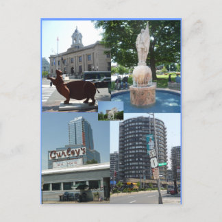 スタンフォードCtダウンタウンセンターポストカード ポストカード