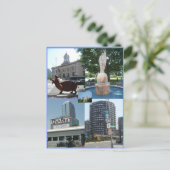 スタンフォードCtダウンタウンセンターポストカード ポストカード (スタンド正面)