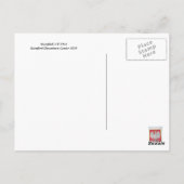 スタンフォードCtダウンタウンセンターポストカード ポストカード (裏面)