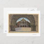 スタンフォードU記念教会のビュー。 ポストカード (正面/裏面)