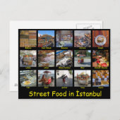 スタンブルの通り食i̇品 ポストカード (正面/裏面)