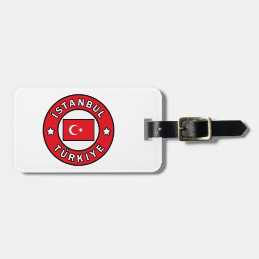 スタンブルi̇トゥルキエ ラゲッジタグ (正面横)