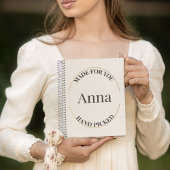 スタンプと中央揃え ノートブック