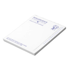 スタンプにフィットするグレートデーンのレターヘッド ノートパッド