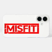 スタンプの不一致 Case-Mate iPhoneケース (裏面 (横))