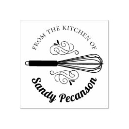 スタンプの台所から泡立つ ラバースタンプ