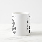 スタンプの行為の風刺 コーヒーマグカップ (中央)