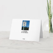 スタンプアウトホリデーカード シーズンカード (裏面)