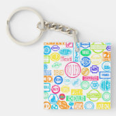 スタンプコレクショグランジンキーチェーン キーホルダー (正面)