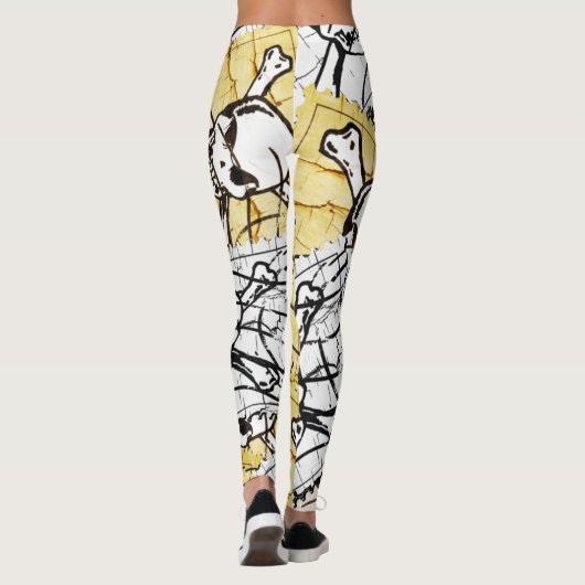 スタンプスカル レギンス (裏面)